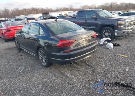 2017 Volkswagen Passat 1.8T R-Line from USA, damaged, VIN 1VWDT7A38HC033751